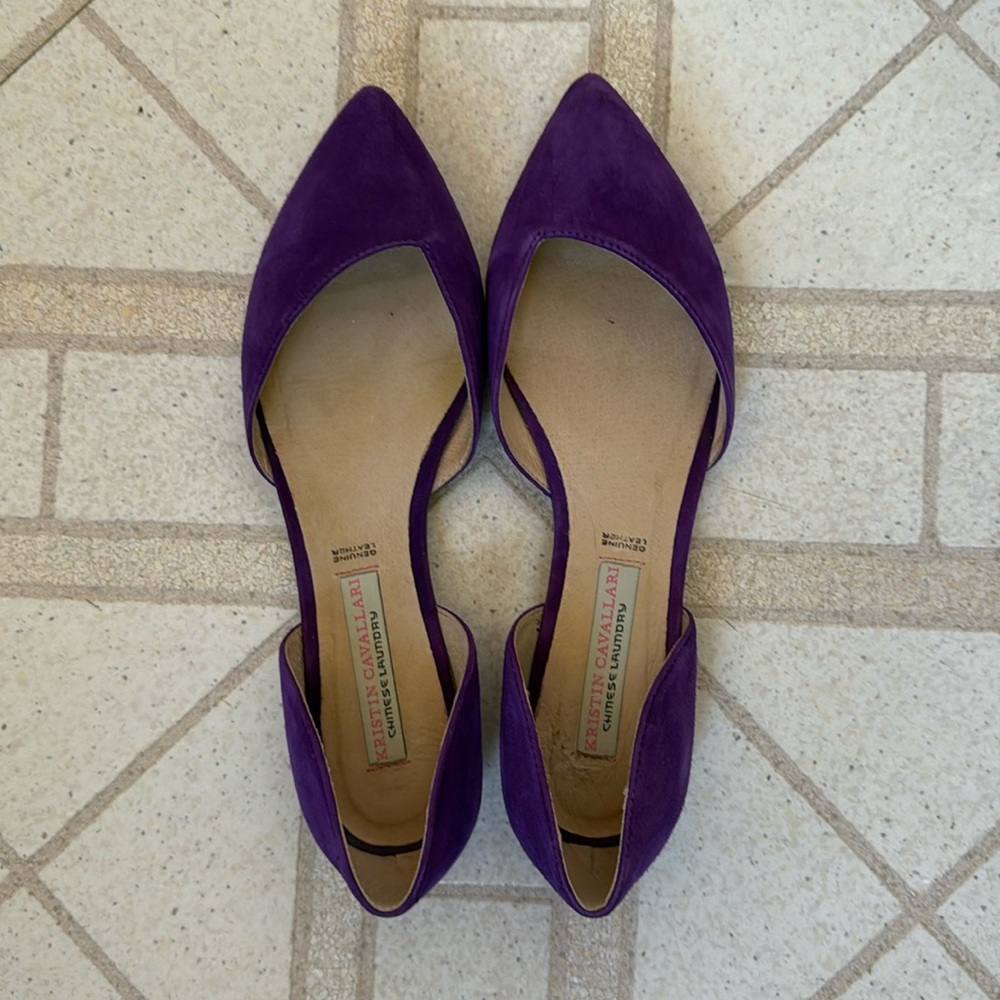 Kristin Cavallari for Chinese Laundry Suede Flats